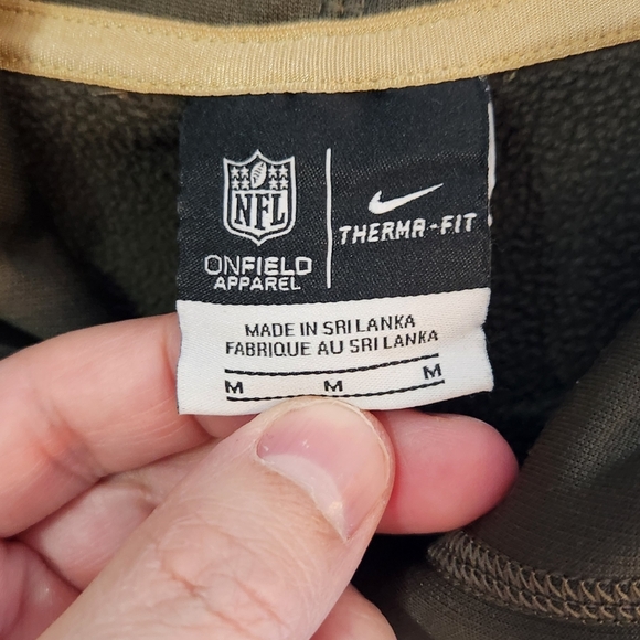 Detroit Lions Salute to Service Hooded Sweatshirt - Picture 4 of 4